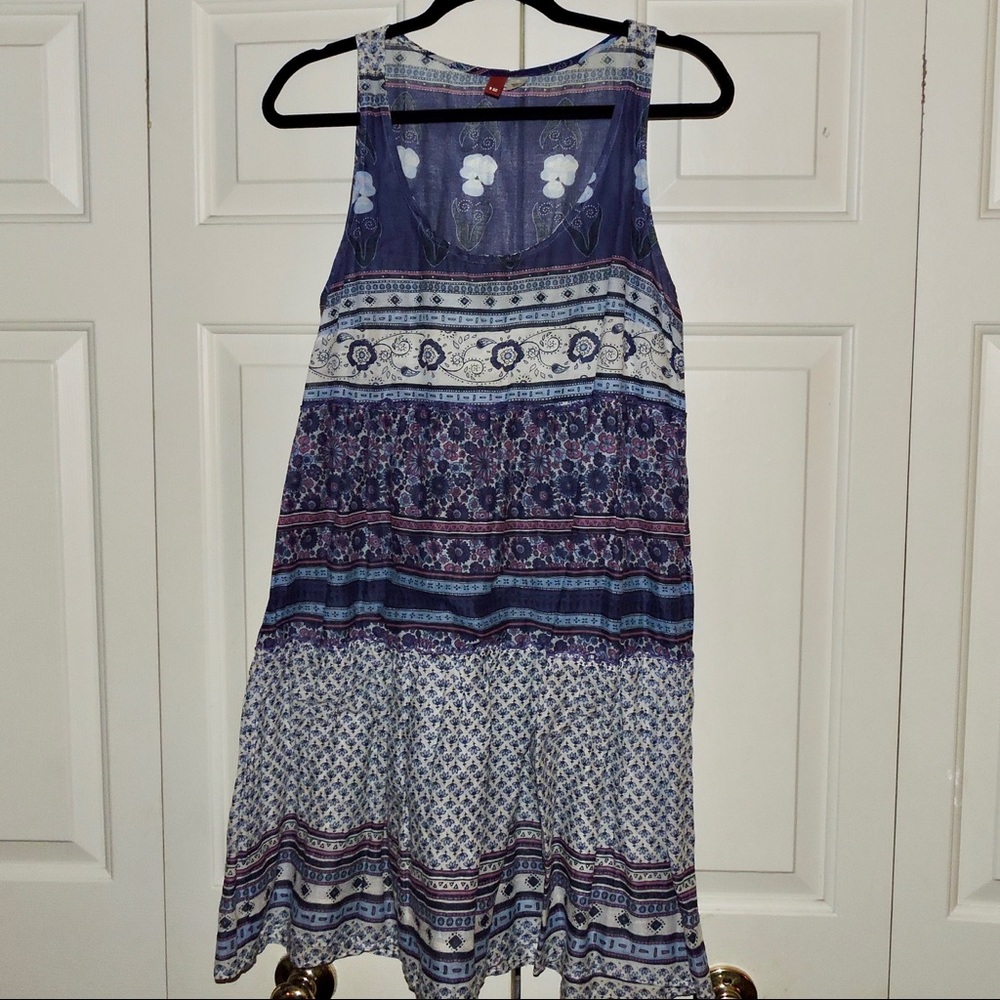 Printed Tank Dress